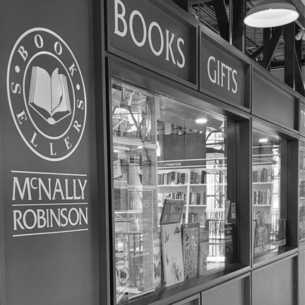 Photo of storefront, McNally Robinson Booksellers